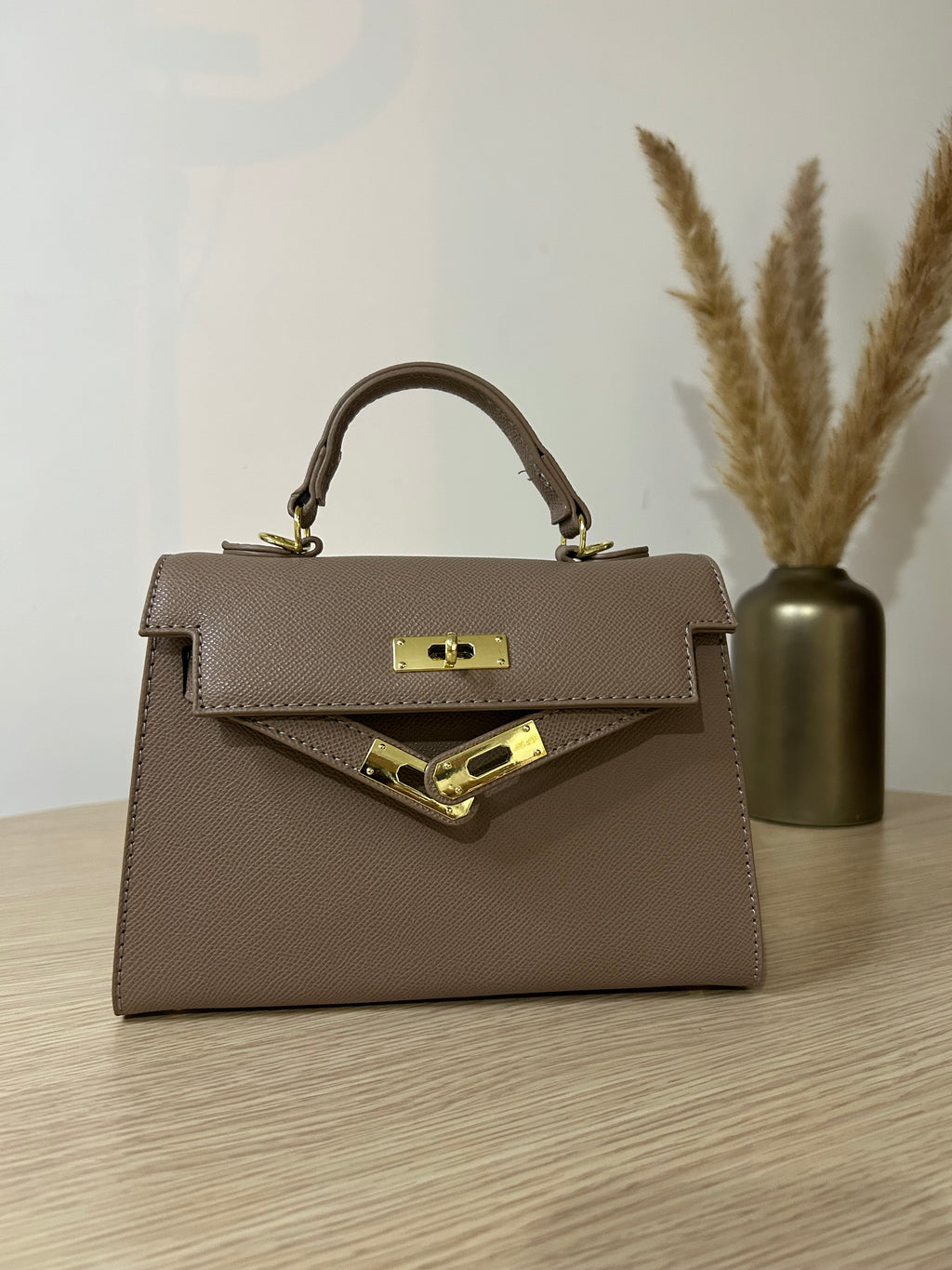 Sac kelly (boucles dorées)