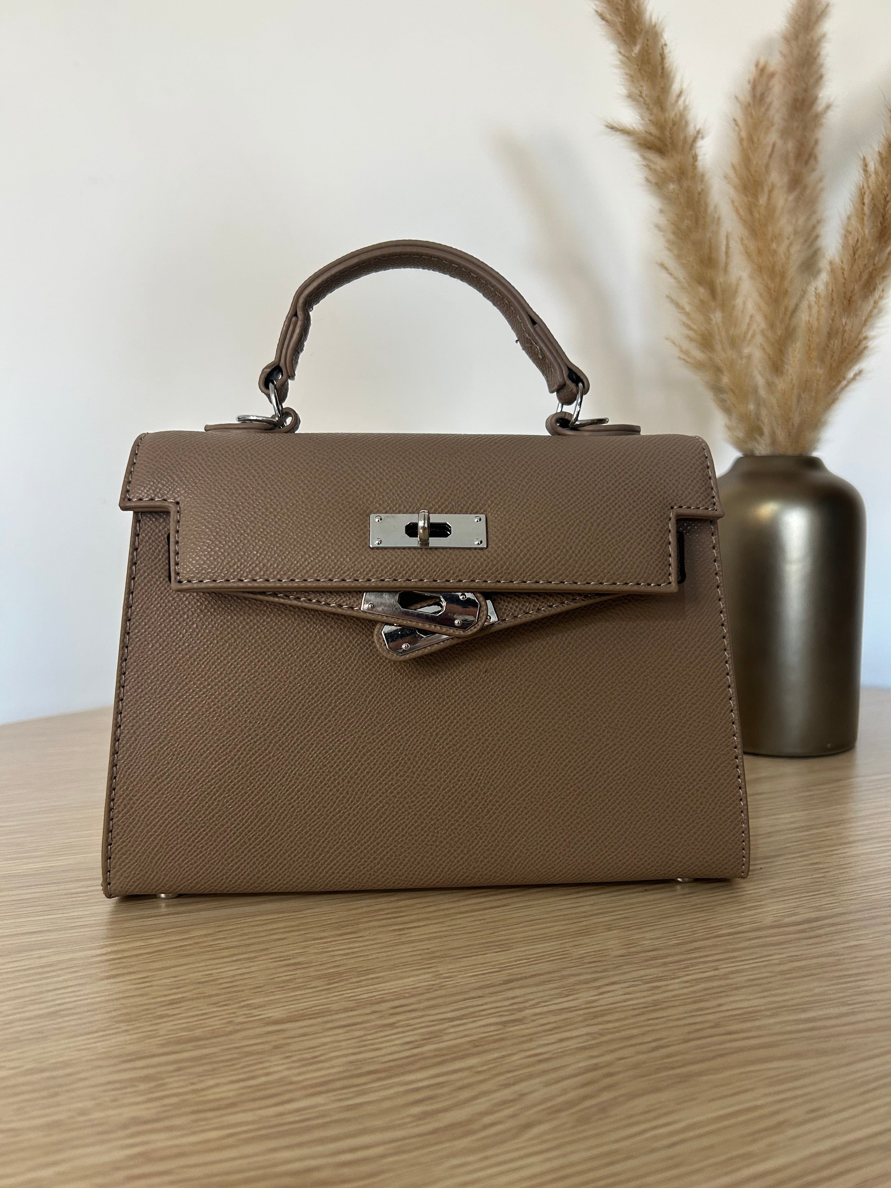 Sac kelly (boucles argentées)