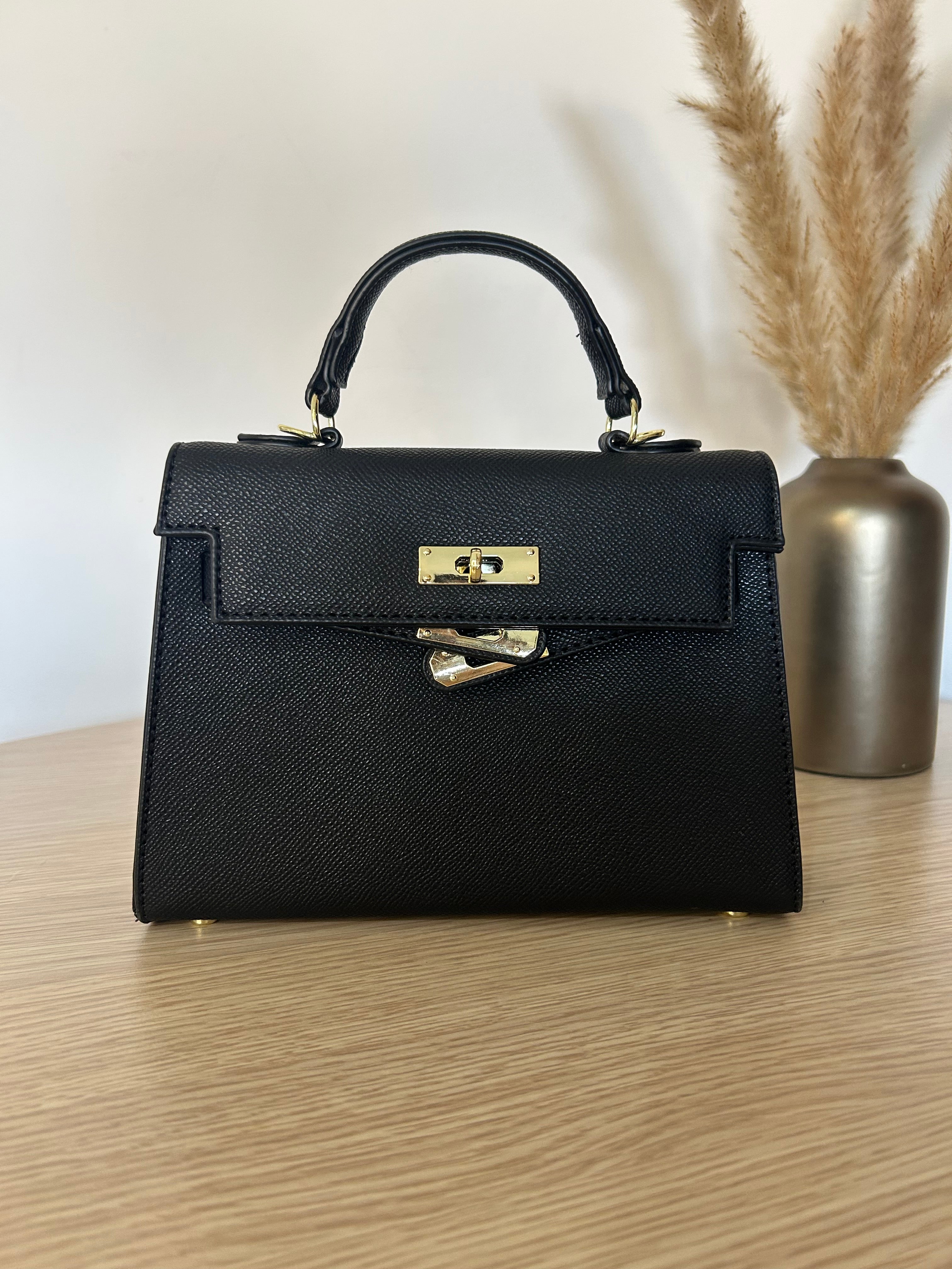 Sac kelly (boucles dorées)