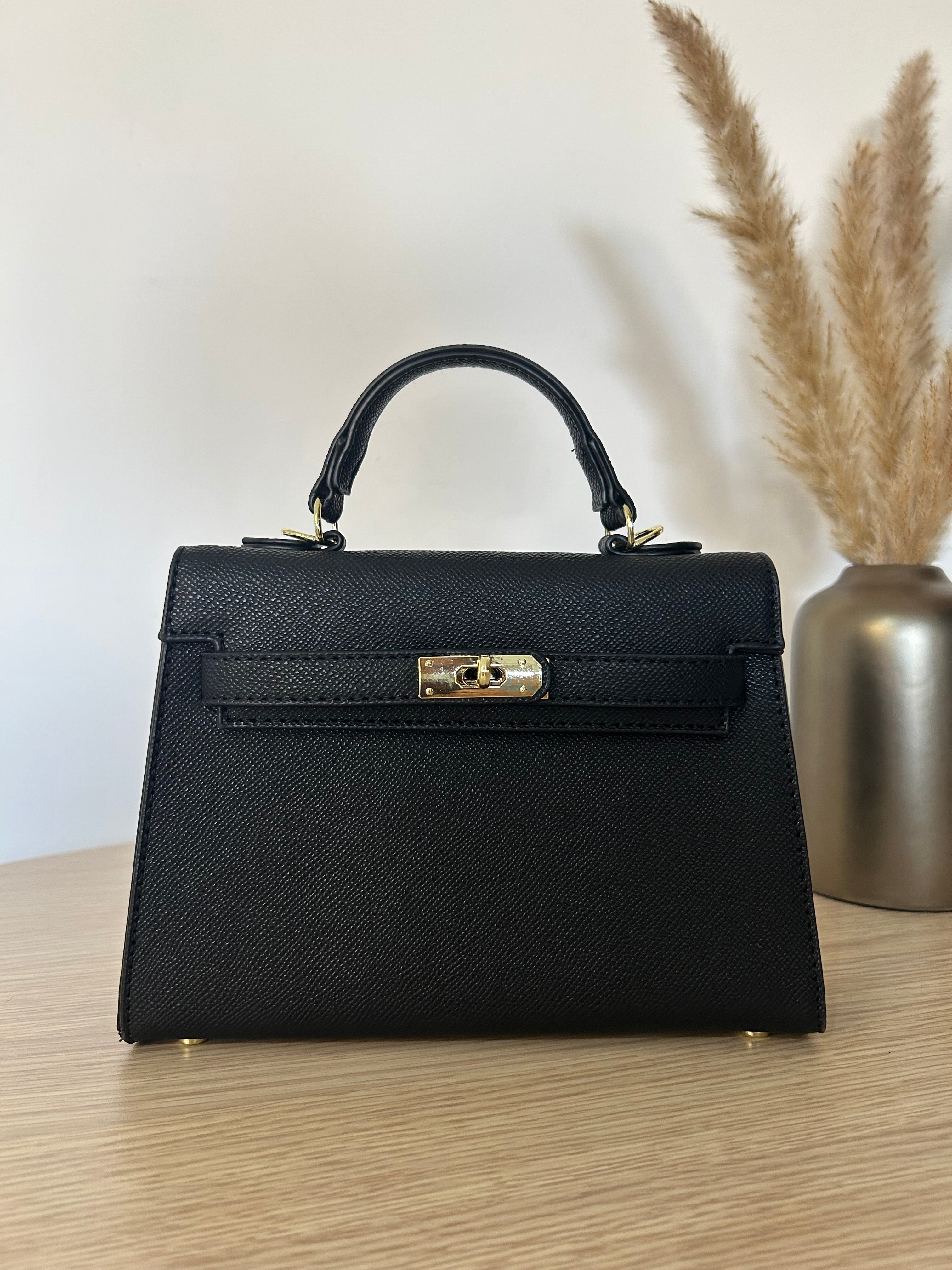 Sac kelly (boucles dorées)
