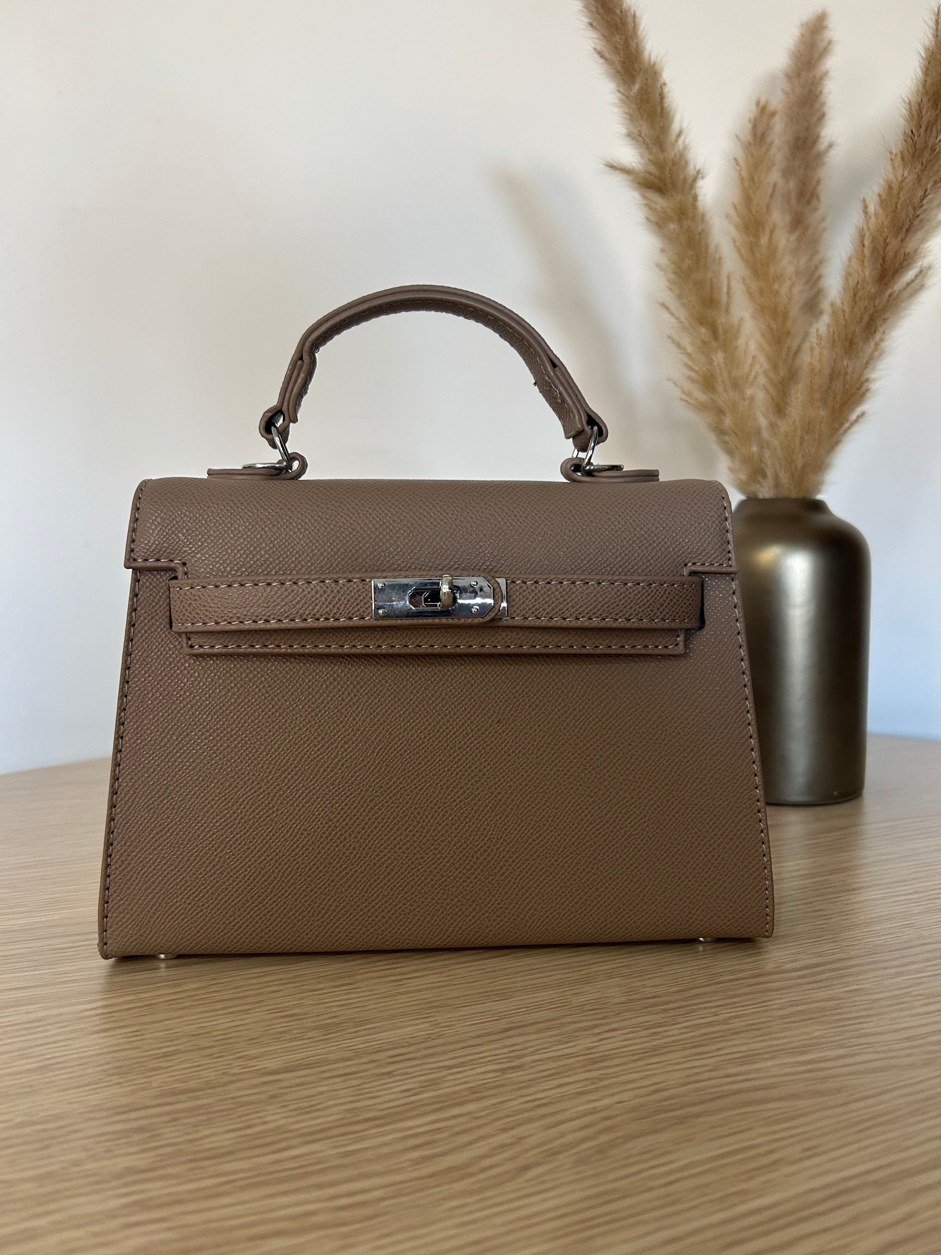 Sac kelly (boucles argentées)
