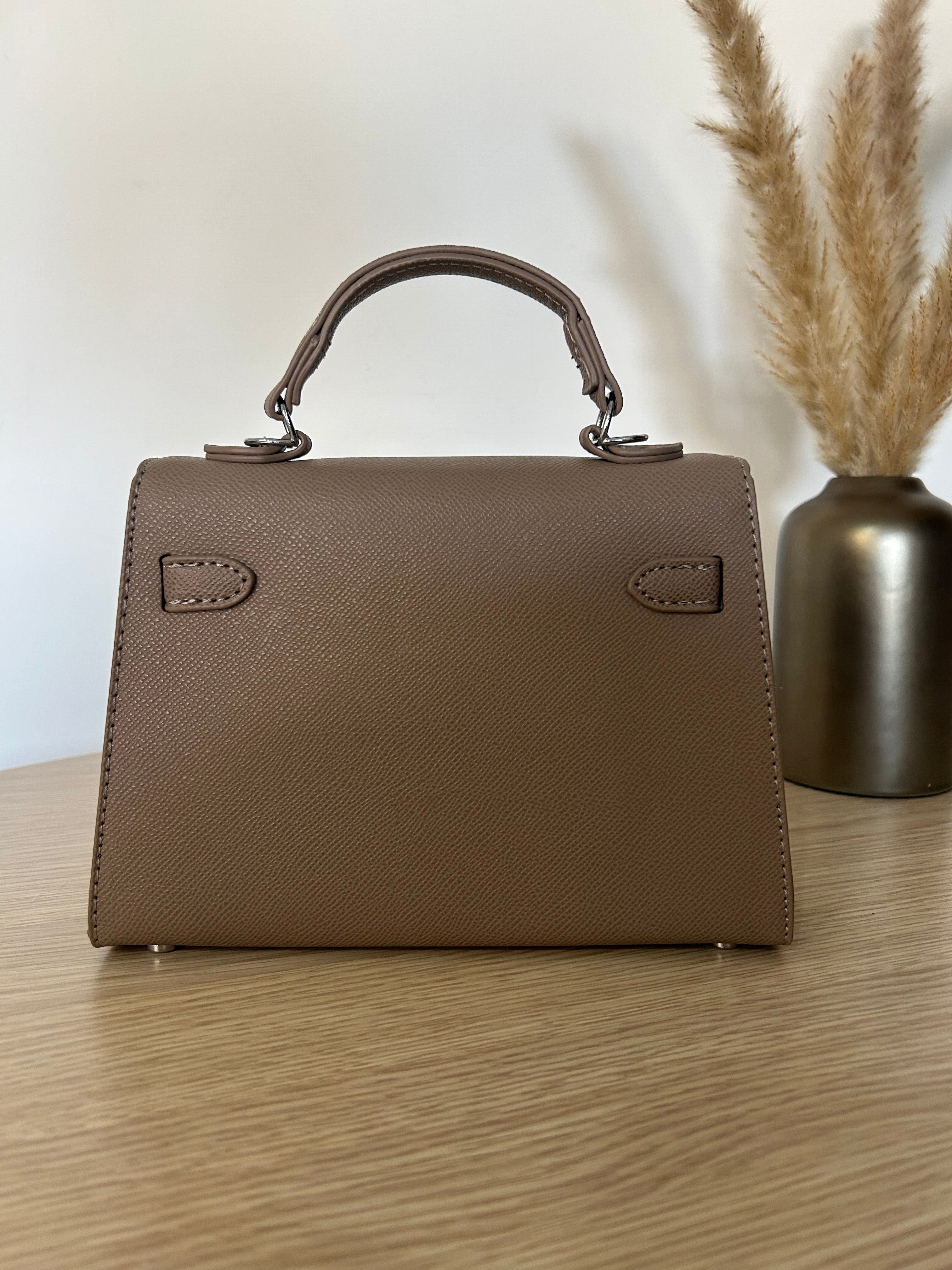 Sac kelly (boucles argentées)